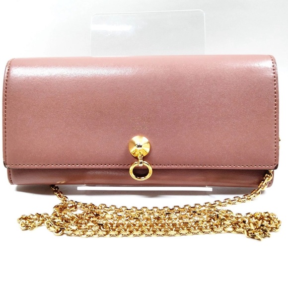 Fendi Leather Chain wallet